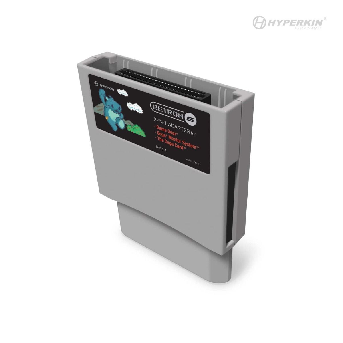 Hyperkin Retron 5用 3-in-1アダプター|Game Gear® / Master System® / Master System®カード対応