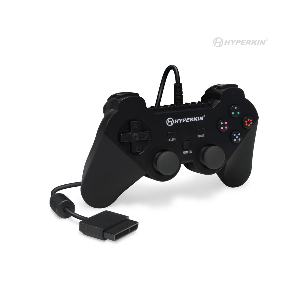 HYPERKIN Brave Warrior PS2専用有線コントローラ Black