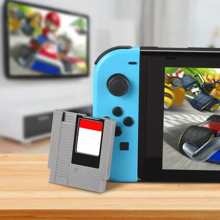 RETRO FIGHTERS|NES風 Nintendo Switch™ ゲームケース|最大8本収納|レトロデザインのおしゃれな収納ボックス|Nintendo Switch™ゲームカートリッジ専用アクセサリー