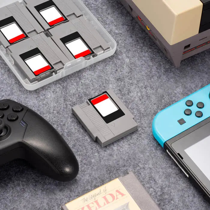 RETRO FIGHTERS|NES風 Nintendo Switch™ ゲームケース|最大8本収納|レトロデザインのおしゃれな収納ボックス|Nintendo Switch™ゲームカートリッジ専用アクセサリー