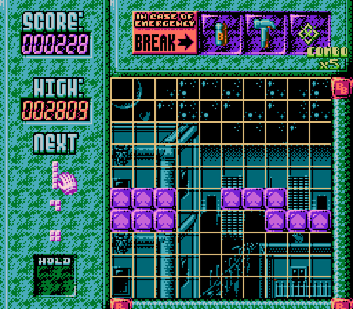 ゲームインパクト BLAZING BLOCKS ブレイジング ブロックス ファミコンソフト【2個以上まとめ買い送料無料対象商品】