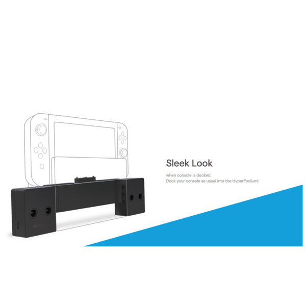 Hyperkin ハイパー・ポディウム Nintendo Switch®対応 ゲームキューブコントローラを最大4個接続 / HyperPodium 4Port Controller Base