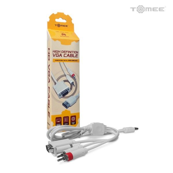 Tomee Dreamcast® HD VGA Cable – 高解像度でDreamcast®をプレイ!