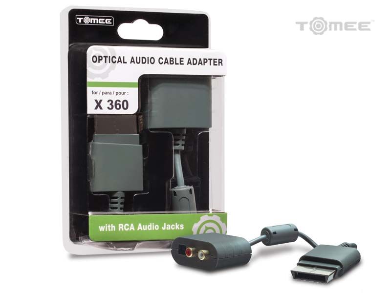 Tomee Xbox 360® Optical Audio Cable Adapter – 高音質デジタルサウンドを実現