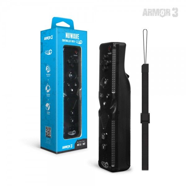 「Armor3 'NuWave' コントローラ | Wii U®/Wii®対応 | Nu+テクノロジー搭載 | 単三電池2本(別売り)