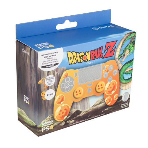 FR-TEC ドラゴンボールZ コンボパック DUALSHOCK4専用 カバー & グリップ & LEDライトステッカー3種セット