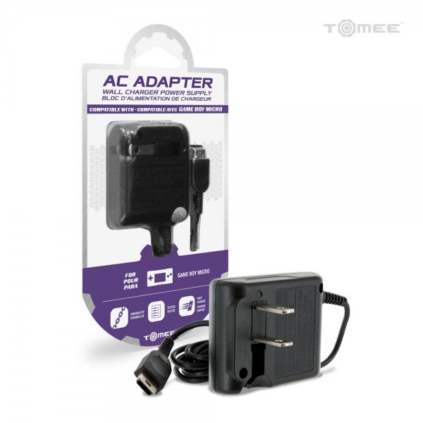 Tomee Game Boy Micro™ 互換ACアダプター – 高品質充電アダプター