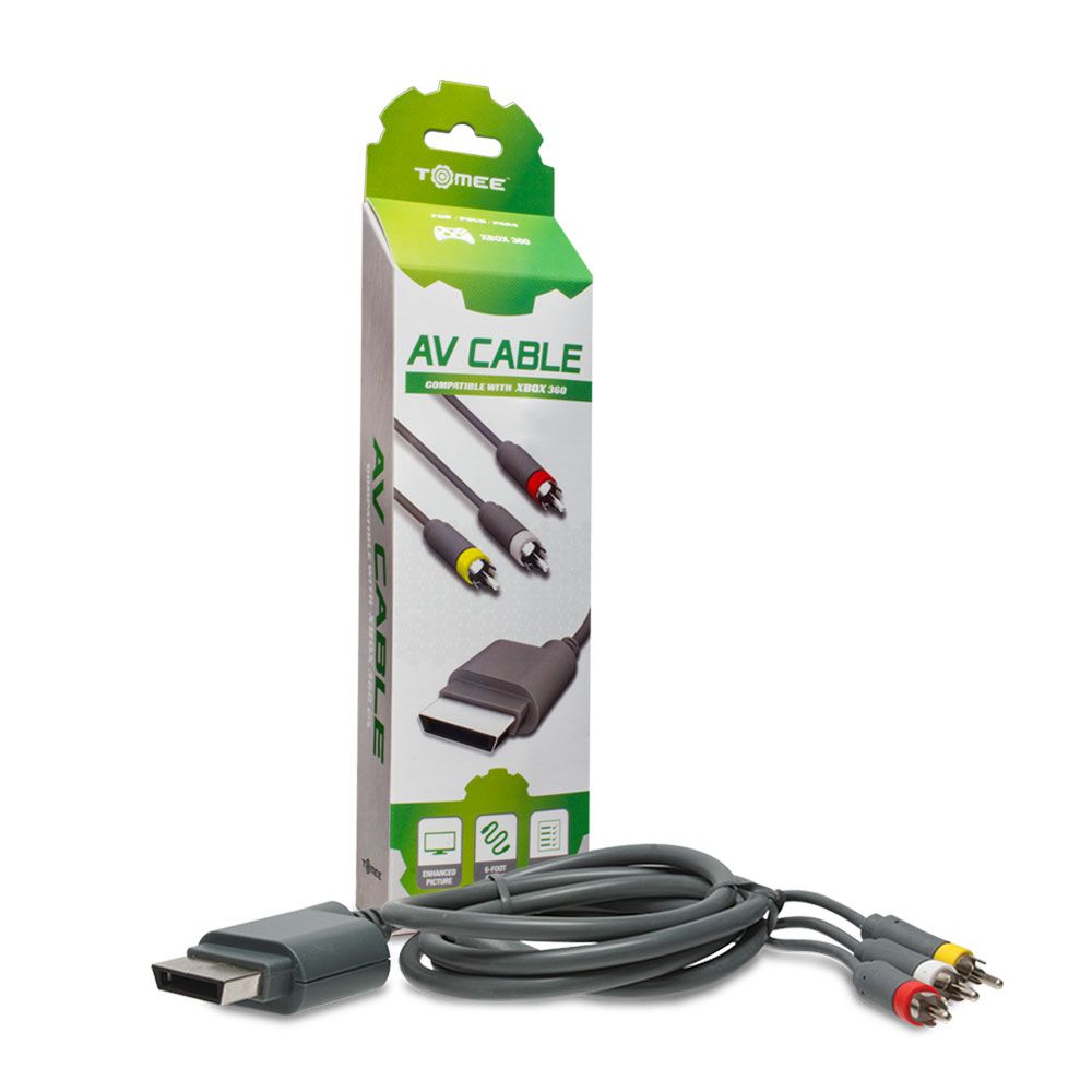 Tomee AV Cable – Xbox 360®対応 高品質AVケーブル