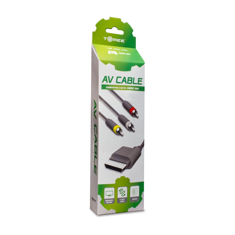 Tomee AV Cable – Xbox 360®対応 高品質AVケーブル