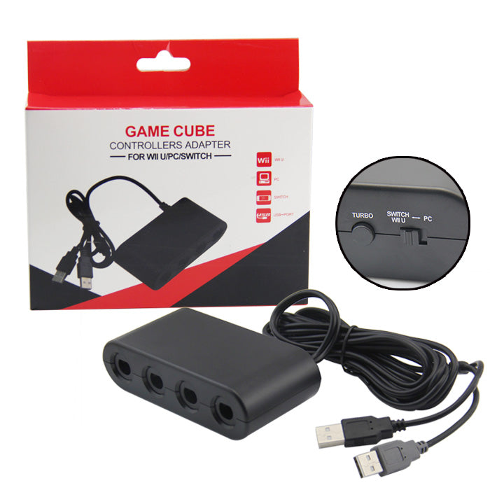 GameCube コントローラ・アダプター Wii U/PC/nintendo Switch対応 – World Game Express