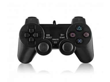 PS2 専用有線コントローラ サードパーティー社製 新品パッケージ入り