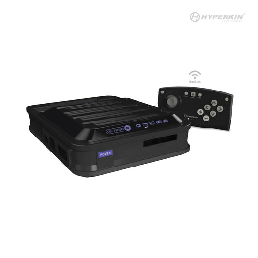 HYPERKIN RetroN 5 HDゲームコンソール ブラック【9機種対応】|HDMI出力対応・最大720p高画質|セーブ機能・フィルター設定・Bluetoothコントローラー付