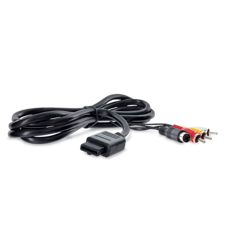Tomee S-Video AV Cable – GameCube® / N64® / Super NES®対応 高品質映像ケーブル