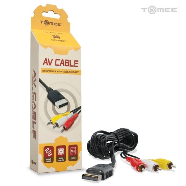 Tomee AV Cable – Dreamcast®対応 高品質AVケーブル
