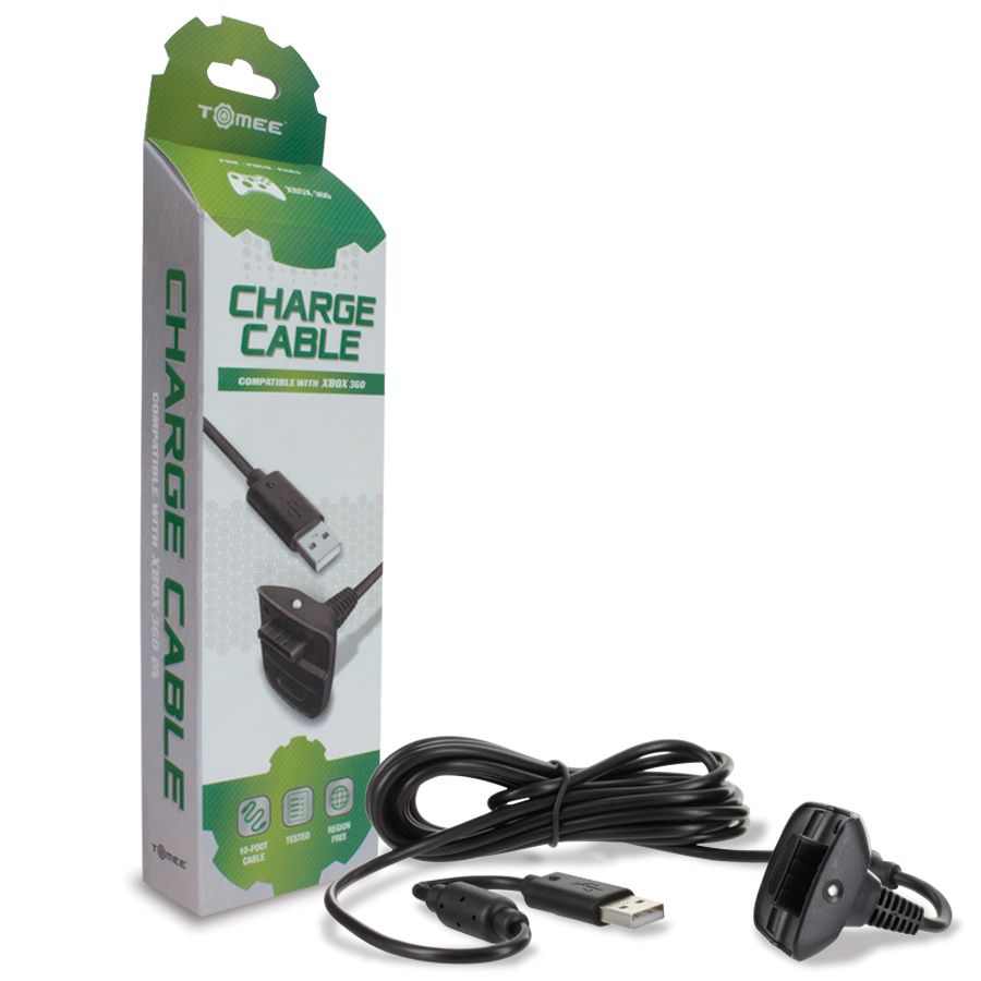Tomee Xbox 360® コントローラー充電ケーブル – 高耐久&長寿命設計