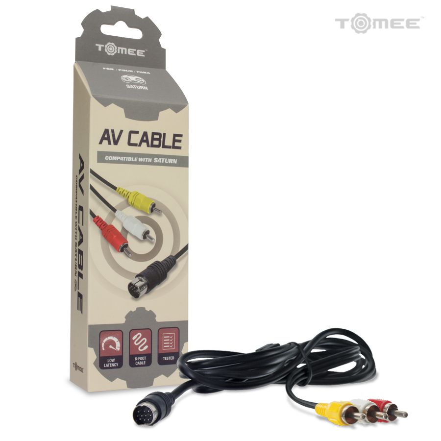 Tomee AV Cable – Sega Saturn®対応 高品質AVケーブル