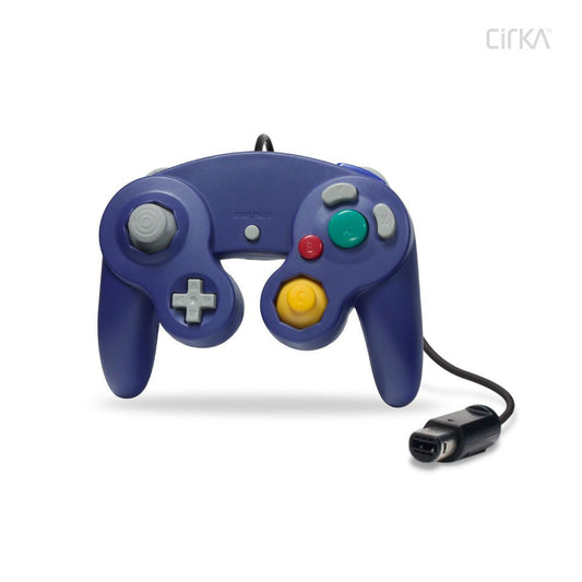 CirKa ゲームキューブ用有線コントローラー (パープル)