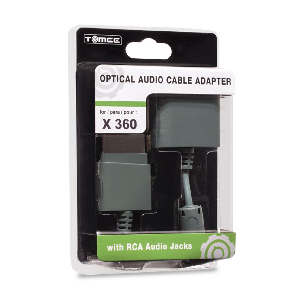 Tomee Xbox 360® Optical Audio Cable Adapter – 高音質デジタルサウンドを実現
