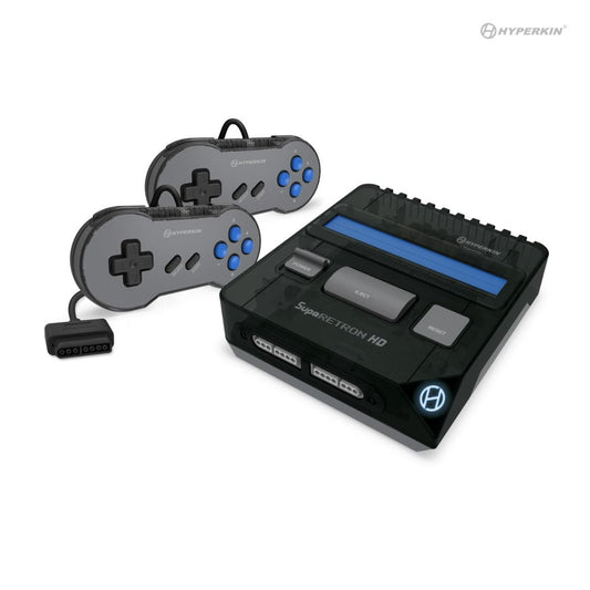 HYPERKIN SupaRetroN HD ゲーミングコンソール|スーパーファミコン™ & SNES対応|1080p HDMI出力・4:3&16:9切替機能|クラシックコントローラー付属|レトロゲーム互換機 (ブラック)