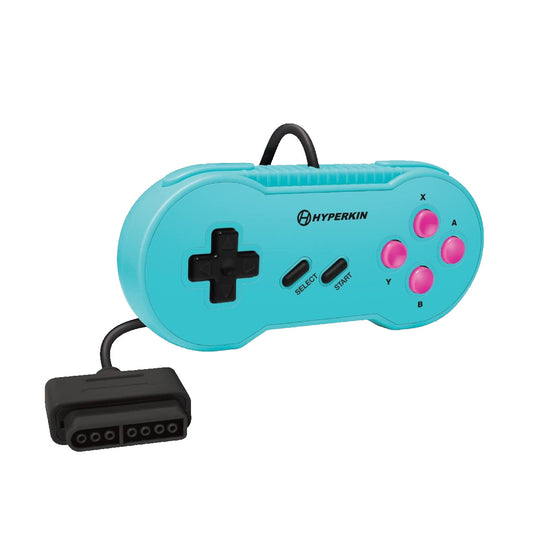 HYPERKIN "SCOUT" SFC®/SNES®専用有線コントローラー Hyper Beachカラー【全3色】