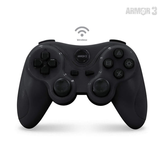 Armor3 Nuplay ワイヤレスコントローラー - PS3対応 | PC/Mac接続可 | ミニUSB充電ケーブル付属