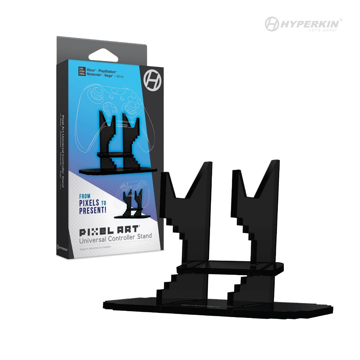 Hyperkin Pixel Art Universal Controller Stand ブラック