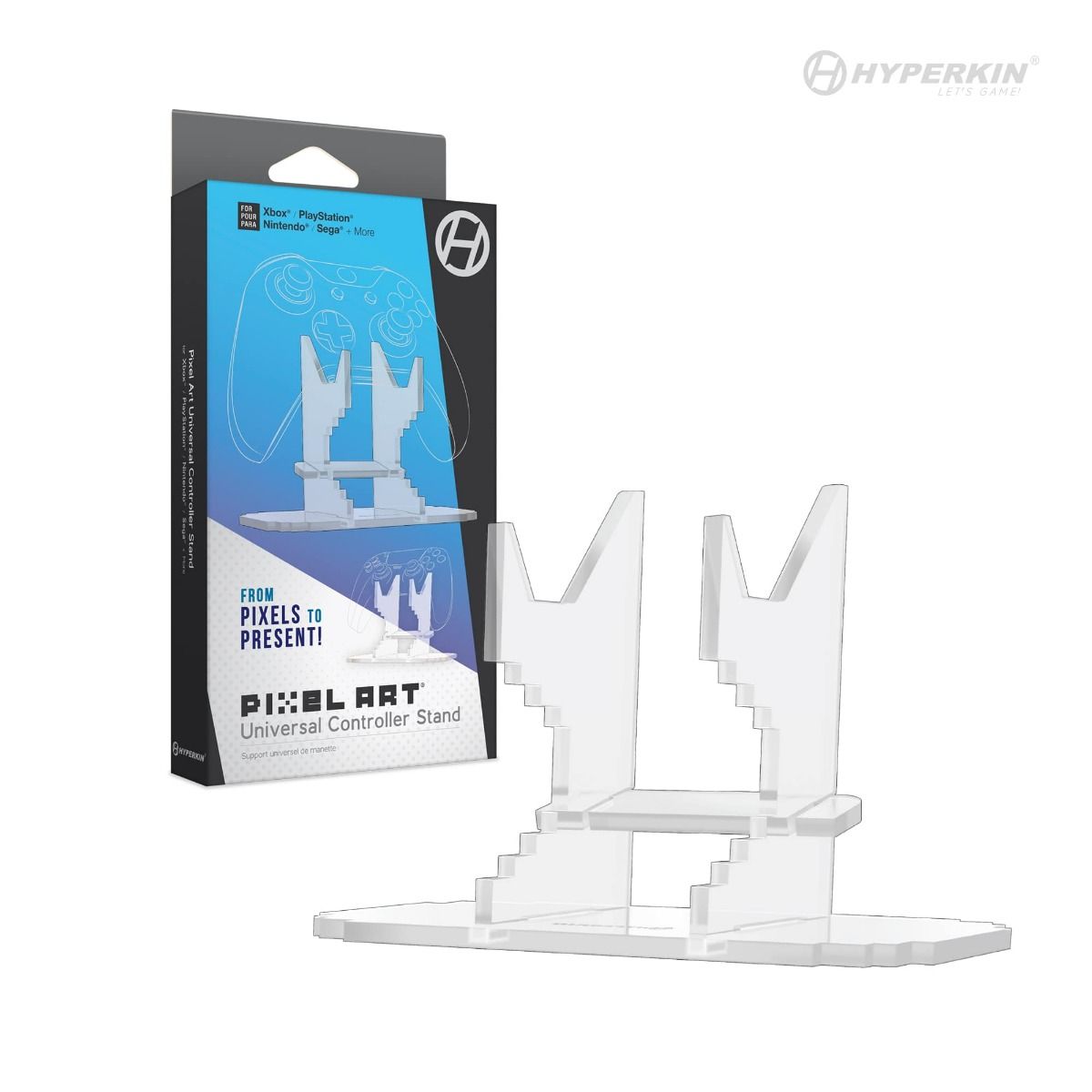 Hyperkin Pixel Art Universal Controller Stand クリア