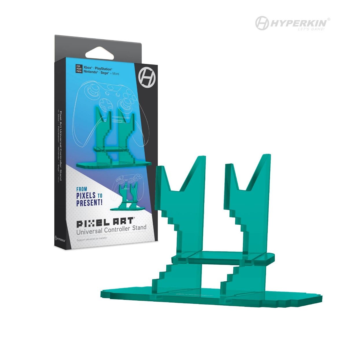 Hyperkin Pixel Art Universal Controller Stand グリーン
