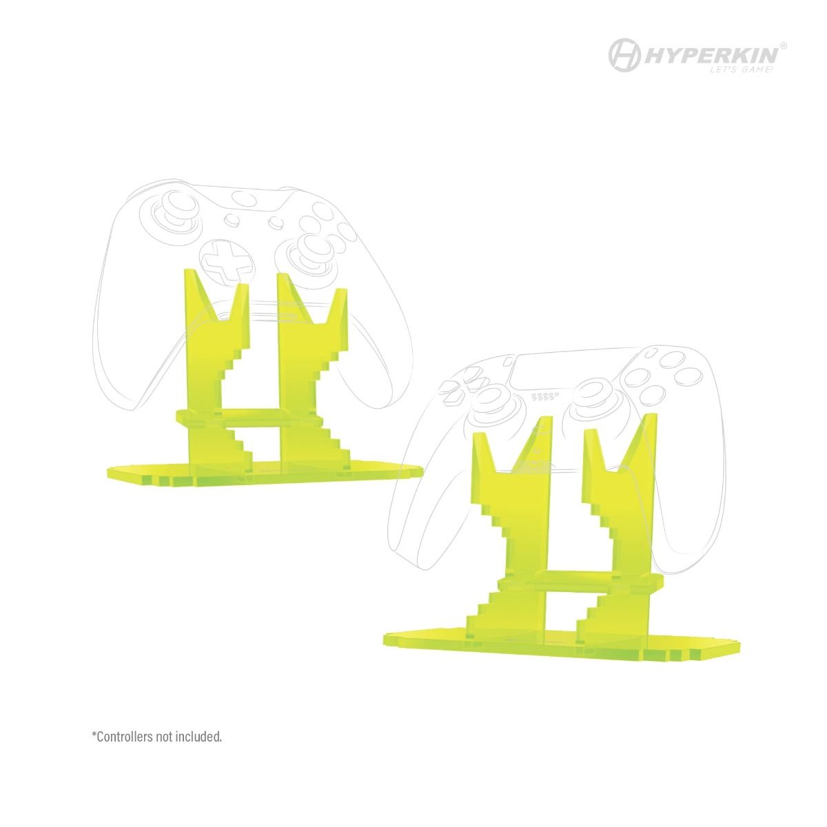 Hyperkin Pixel Art Universal Controller Stand イエロー