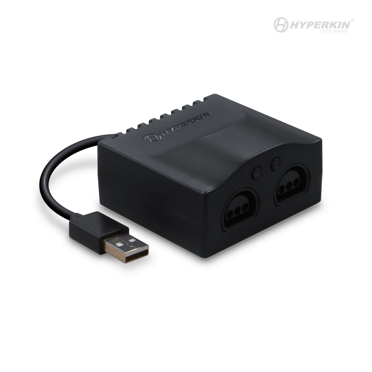 Hyperkin製 2ポート N64® コントローラー USBアダプター|Nintendo Switch®・PC・Mac®対応|オリジナルN64®コントローラーを現代のプラットフォームで使用可能