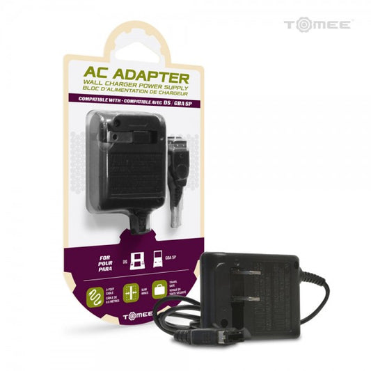 Tomee DS™ / Game Boy Advance SP™ 互換ACアダプター – 高品質充電アダプター