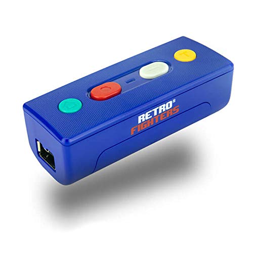 RETRO FIGHTERS Warrior Wireless Adapter - ゲームキューブ/Wii/NES/SNES用コントローラをNintendo Switch™ & PCにワイヤレス接続可能・ターボ機能搭載・簡単ペアリング・ホーム&スクリーンショットボタン対応