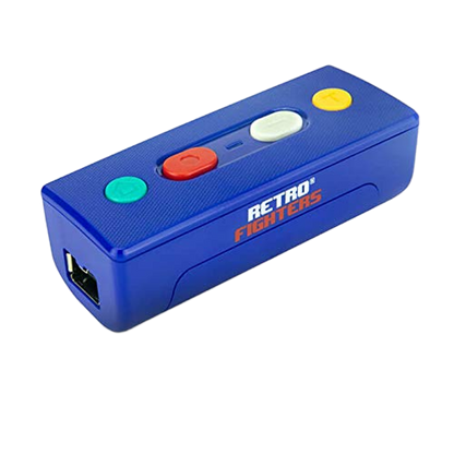 RETRO FIGHTERS Warrior Wireless Adapter - ゲームキューブ/Wii/NES/SNES用コントローラをNintendo Switch™ & PCにワイヤレス接続可能・ターボ機能搭載・簡単ペアリング・ホーム＆スクリーンショットボタン対応