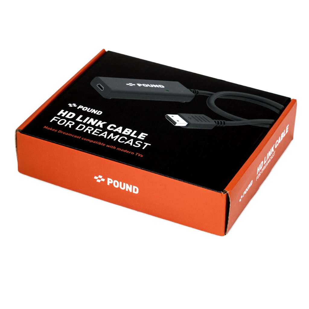Pound HD Link Cable for Dreamcast ドリームキャストをHDMIで蘇らせる高画質HD変換ケーブル！
