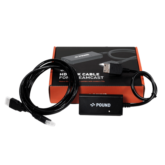 Pound HD Link Cable for Dreamcast ドリームキャストをHDMIで蘇らせる高画質HD変換ケーブル！
