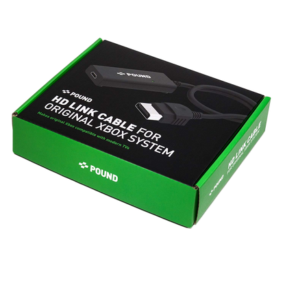 Pound HD Link Cable for Original Xbox 初代Xbox®をHDMIで甦らせる究極の映像変換ケーブル（720p対応）