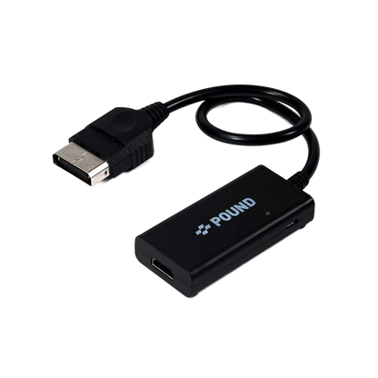 Pound HD Link Cable for Original Xbox 初代Xbox®をHDMIで甦らせる究極の映像変換ケーブル（720p対応）