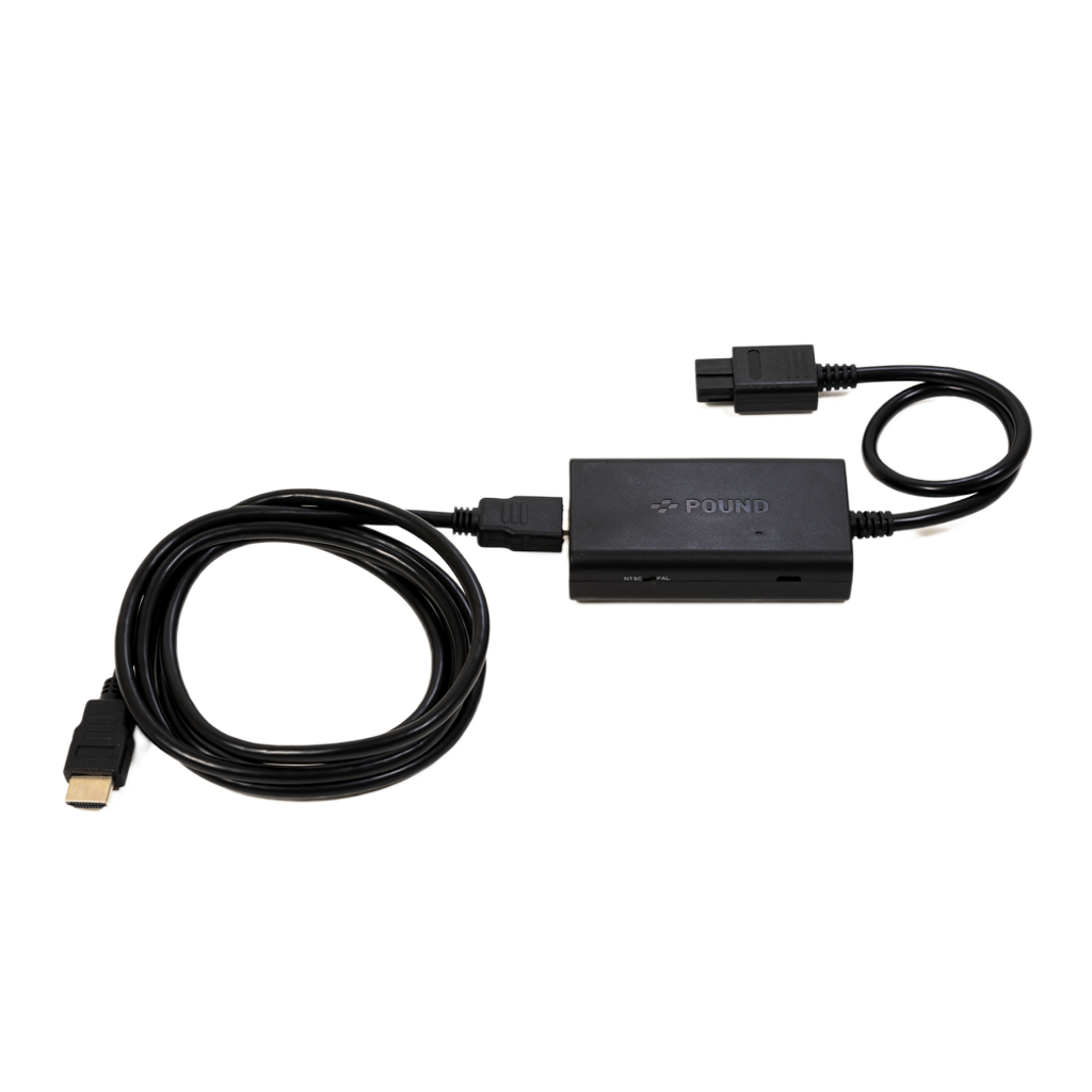 Pound HD Link Cable for N64 Nintendo 64をHDMIで蘇らせる高画質変換ケーブル