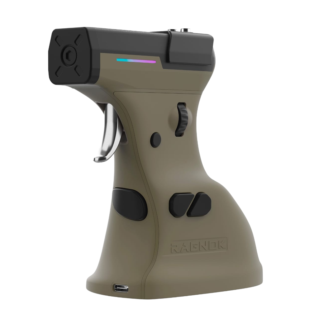 Ragnok ErgoStrike7 ガンリコイル搭載 ゲーミングマウス 縦型 バーティカル 銃グリップ形状 トリガーメカニズム FPS最適化 全2色 ラグノック