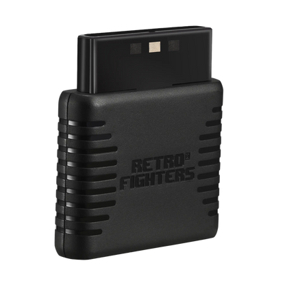 RETRO FIGHTERS Defender ワイヤレスコントローラー  グレー PS1/PS2/PS3対応、圧力認識型ボタン、バイブレーション機能、ターボ機能搭載、USB Type-C充電ケーブル付属