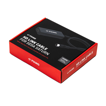 Pound HD Link Cable for Saturn セガサターンをHDMIで蘇らせる高画質変換ケーブル！