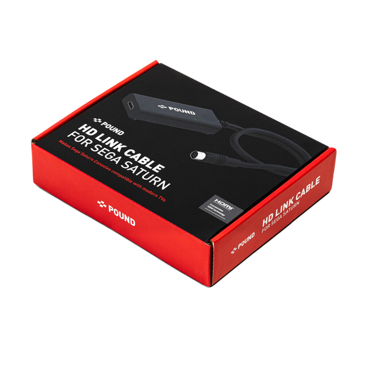 Pound HD Link Cable for Saturn セガサターンをHDMIで蘇らせる高画質変換ケーブル！