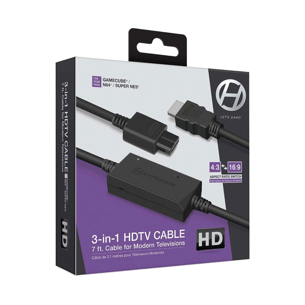 HYPERKIN / ハイパキン HDMI コンバータ & ケーブル GameCube / N64