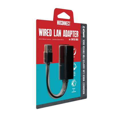 Armor3 NuConnect™ Wired LAN Adapter – Nintendo Switch® / PC / Mac