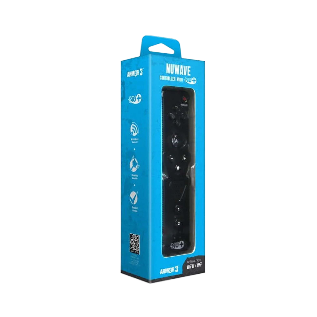 「Armor3 'NuWave' コントローラ | Wii U®/Wii®対応 | Nu+テクノロジー搭載 | 単三電池2本（別売り）