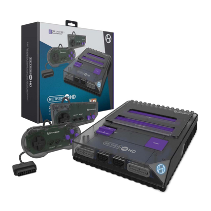 Hyperkin RetroN 2 HD 2-in-1 レトロゲーム互換機 HDMI対応 720p HD出力 スーパーファミコン 海外版ファミコン NES対応 実機コントローラー接続可能 全2色【送料無料】
