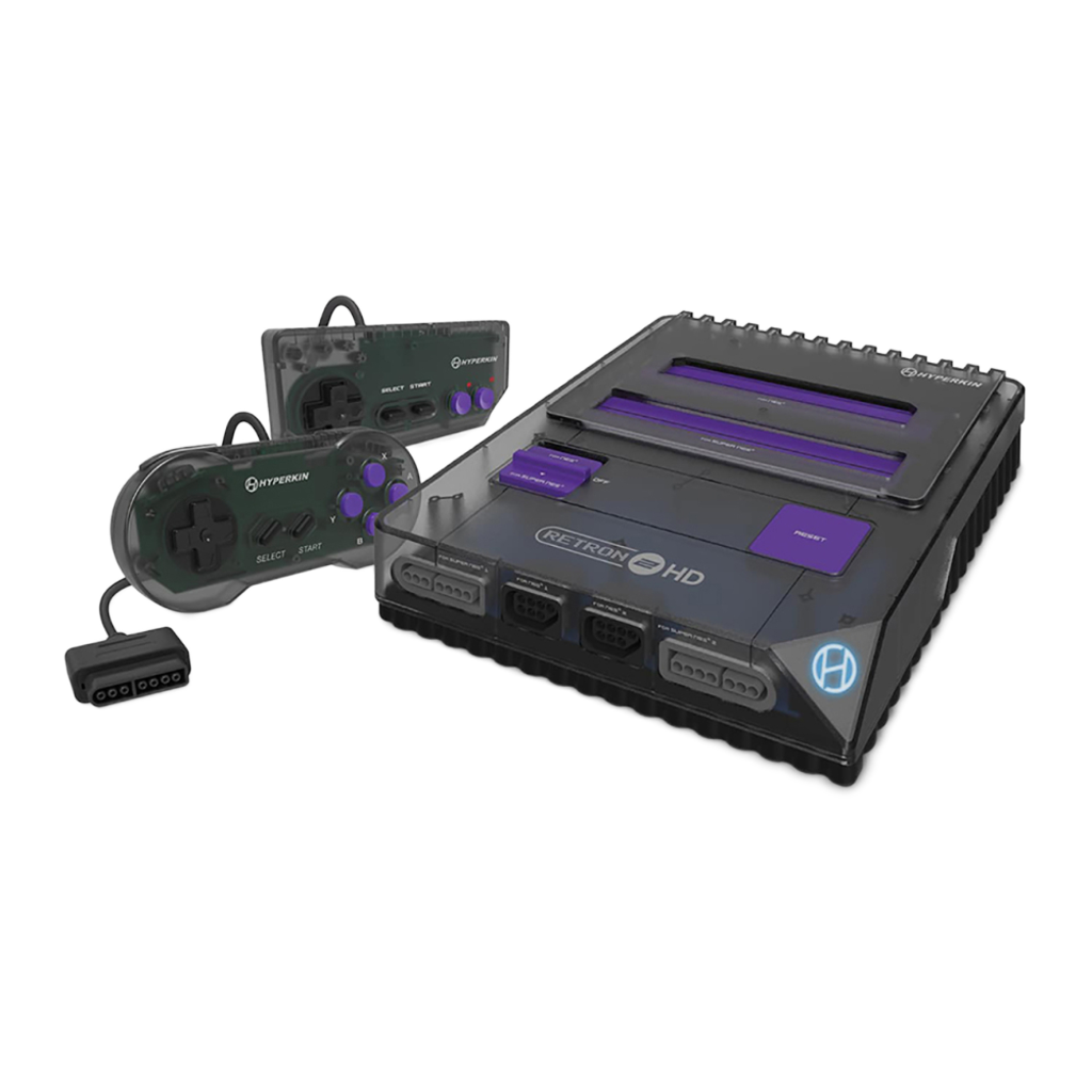 Hyperkin RetroN 2 HD ゲーミングコンソール｜NES® / Super NES® / Super Famicom™対応｜720p HDMI出力対応｜スペースブラック｜