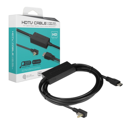 HYPERKIN PSP to HDMI 変換ケーブル - PSP® 2000/3000対応 | HDTV出力対応 | 720p高解像度サポート | ステレオ音声対応 | Zoom機能搭載 | 給電用USBケーブル付属