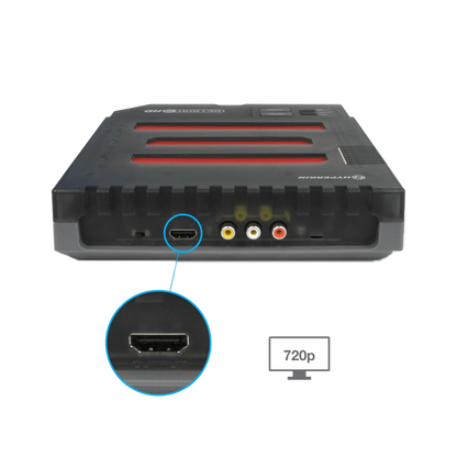 HYPERKIN RetroN 3 HD｜3-in-1レトロゲーム機｜NES / ファミリーコンピュータ / Super NES / スーパーファミコン / Genesis / メガドライブ対応｜1080p HDMI出力｜クラシックコントローラー2個付属｜ブラック