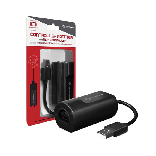 Hyperkin Controller Adapter For N64® Controller Compatible With Nintendo Switch®&PC / N64コントローラをNintendo Switch®＆ PC対応